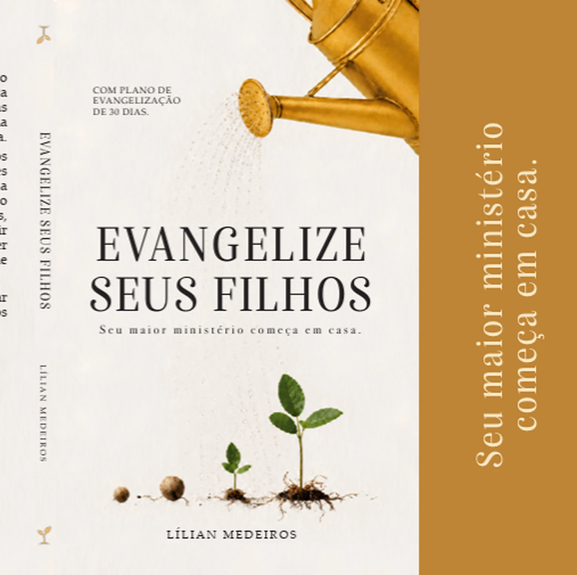 Capa do livro Evangelize Seus Filhos, de Lílian Medeiros